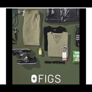 FIGS Heather Olive scrub set